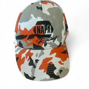 NAPA Racing Men’s Camouflage Hat Baseball Cap Adjustable Hook and Loop Truckers